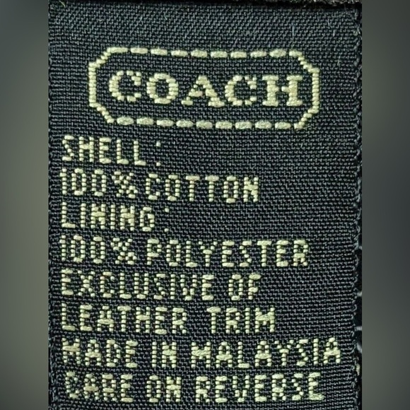 COACH LEATHERWARE 1941 Trench Vintage Long Line Dusty Blue Coat Size 12 - Picture 6 of 9